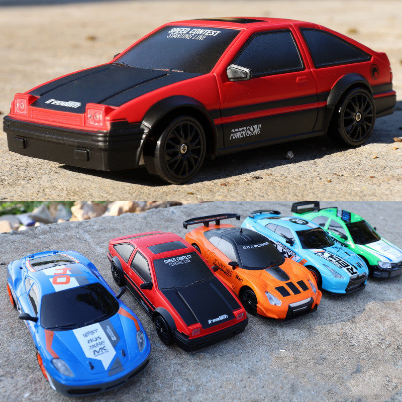 Coche RC Drift 4WD 2.4GHz – Auto de Carreras Teledirigido para Niños | GTR AE86 | Regalo Ideal
