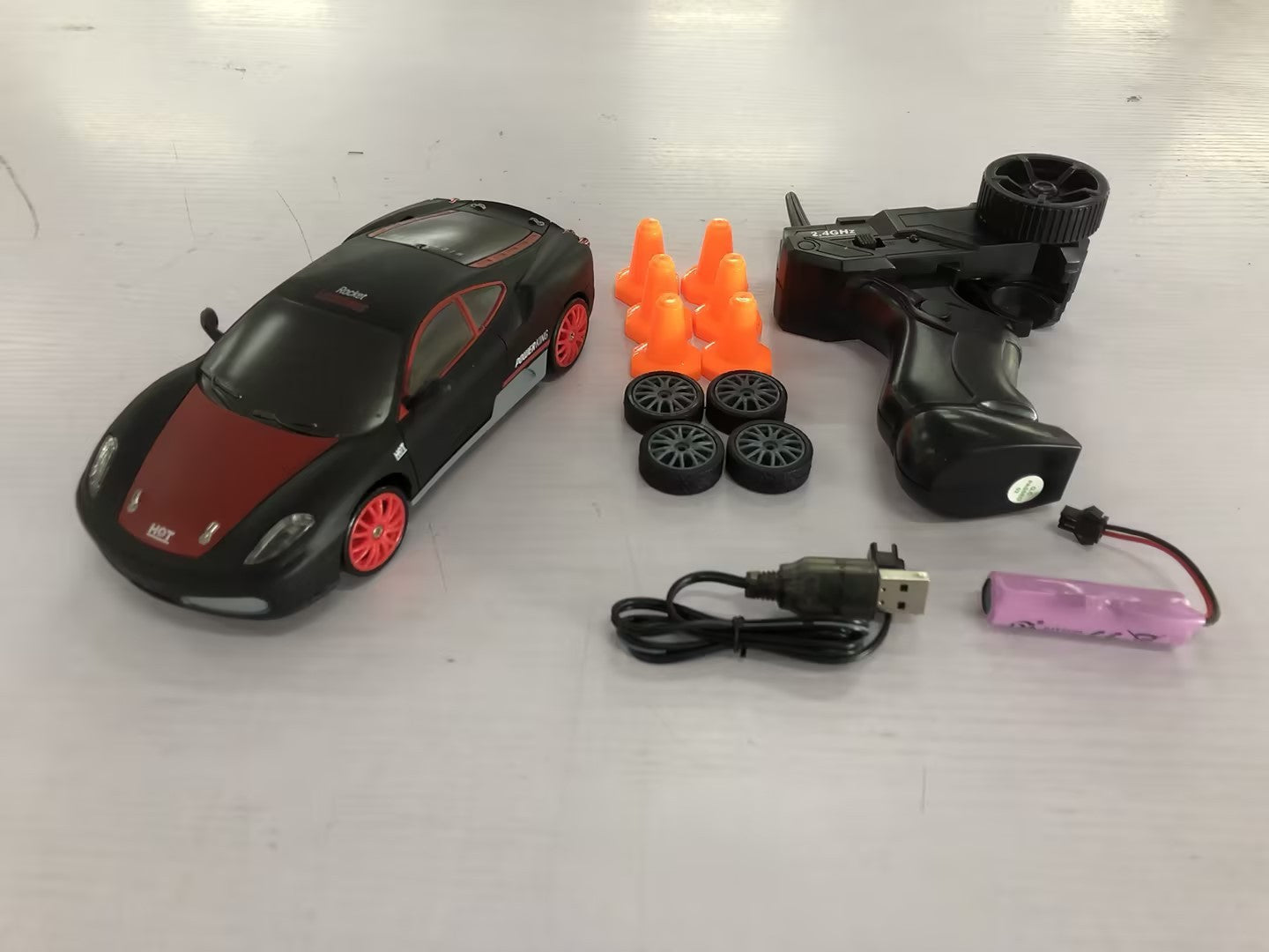 Coche RC Drift 4WD 2.4GHz – Auto de Carreras Teledirigido para Niños | GTR AE86 | Regalo Ideal