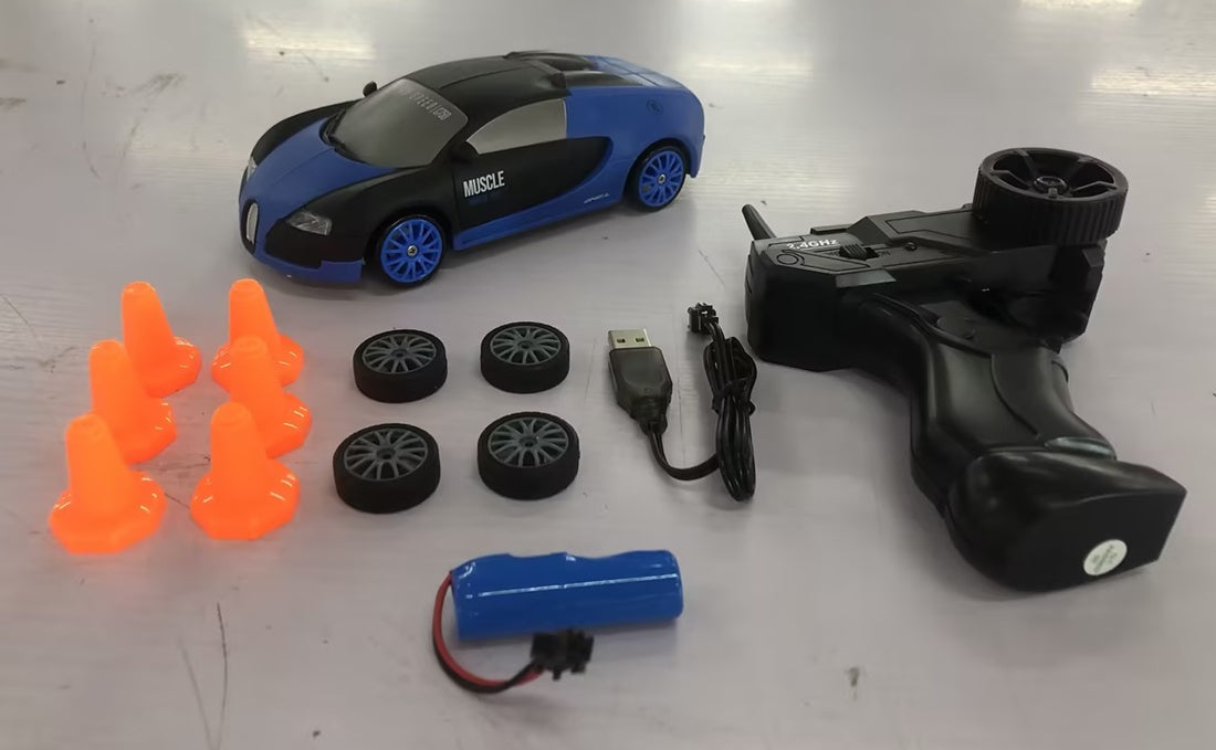 Coche RC Drift 4WD 2.4GHz – Auto de Carreras Teledirigido para Niños | GTR AE86 | Regalo Ideal