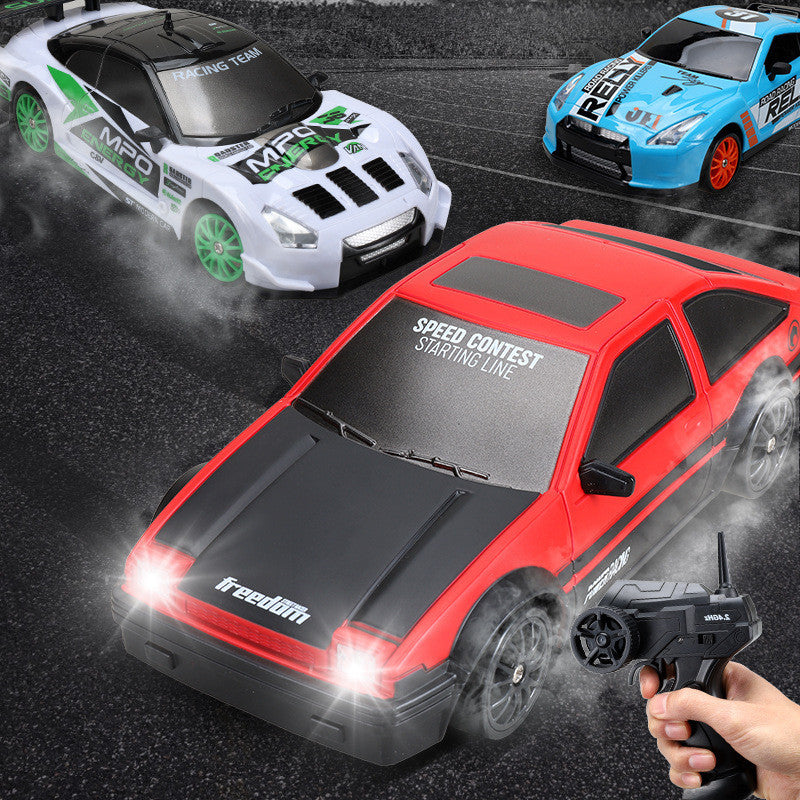 Coche RC Drift 4WD 2.4GHz – Auto de Carreras Teledirigido para Niños | GTR AE86 | Regalo Ideal